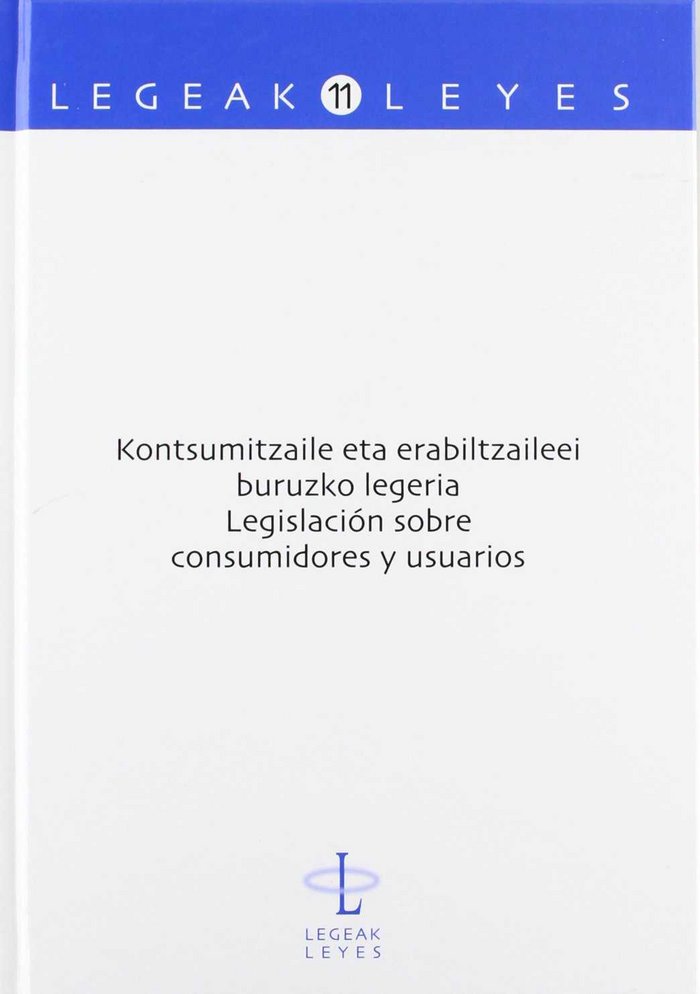 Carte Kontsumitzaile eta erabiltzaileei buruzko legeria - Legislación sobre consumidores y usuarios IMAZ ZUBIAUR