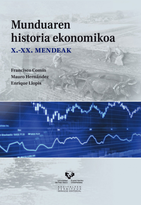 Kniha Munduaren historia ekonomikoa. X-XX. mendeak Comín Comín