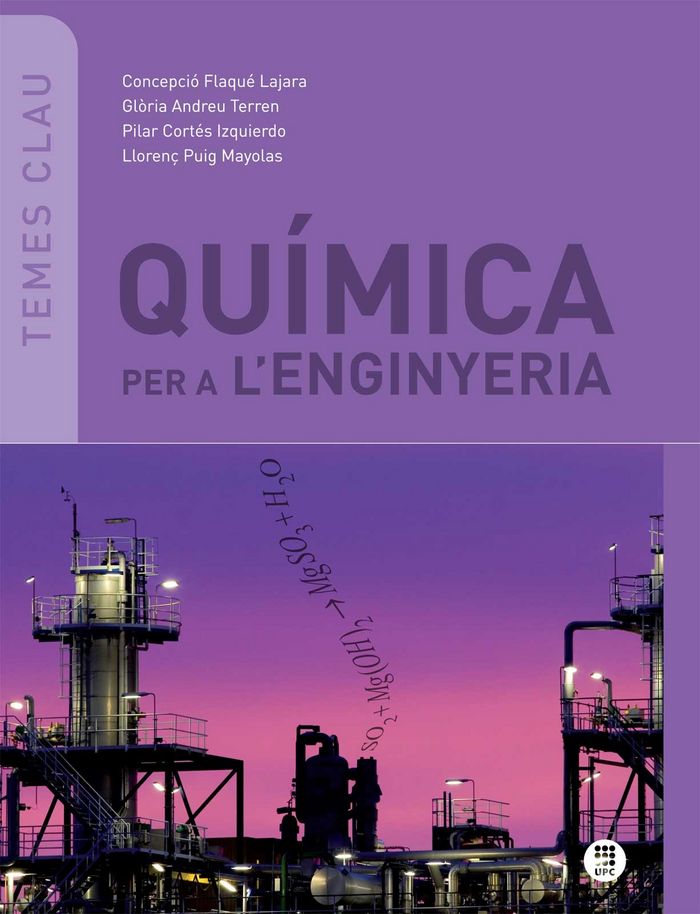 Kniha QUíMICA PER A L'ENGINYERIA PUIG MAYOLAS