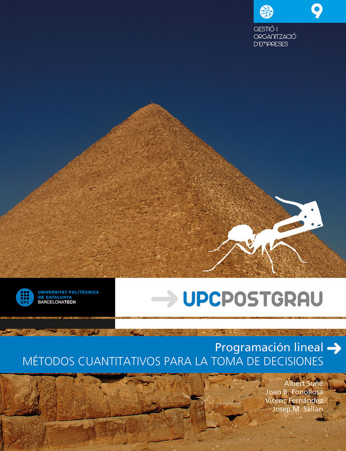 Buch Programación lineal Suñé Torrents