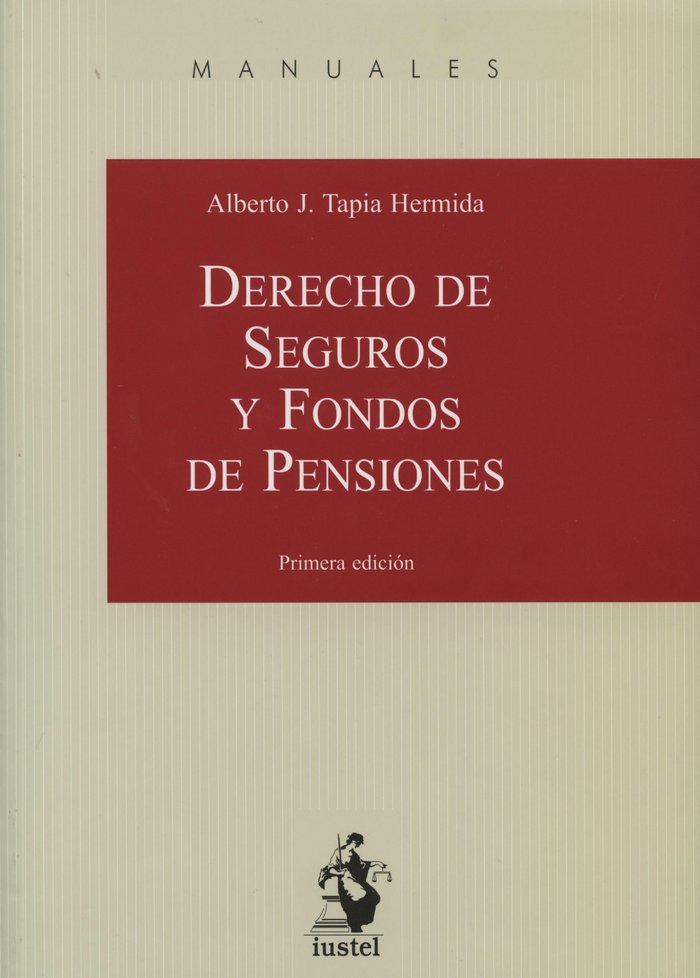 Carte MANUAL DE DERECHO DE SEGUROS Y FONDOS DE PENSIONES TAPIA HERMIDA