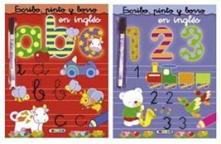 Libro Escribo, pinto y borro en inglés (2 títulos) Todolibro