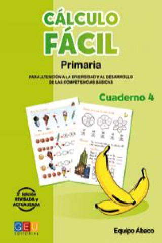 Boek Cálculo fácil 4 Equipo Abaco