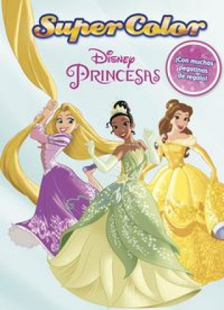Kniha Princesas. Supercolor Disney