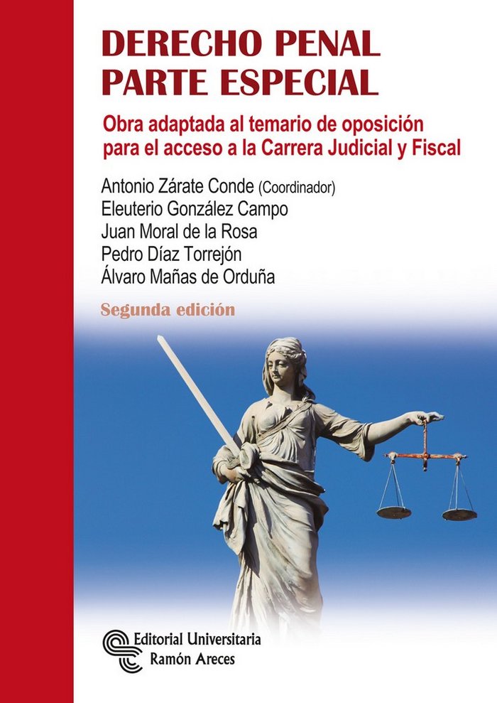 Kniha Derecho Penal. Parte especial Zárate Conde