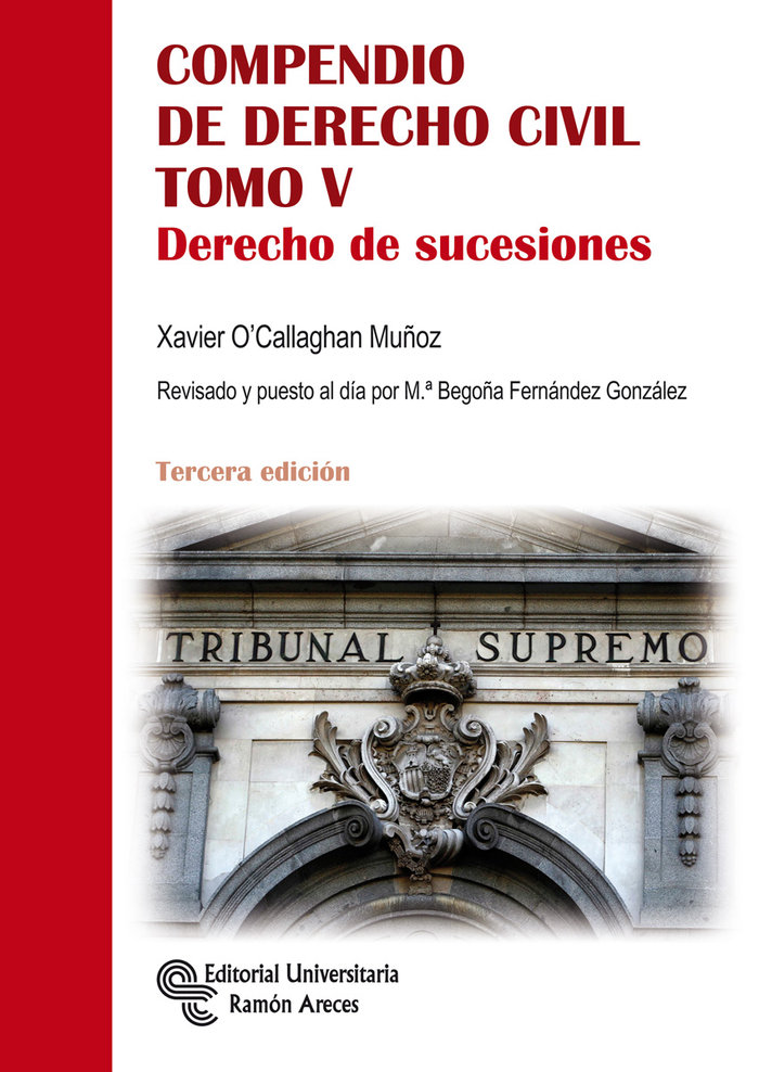 Kniha Compendio de Derecho Civil. Tomo V O'Callaghan Muñoz