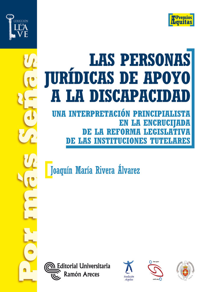 Kniha Las personas jurídicas de apoyo a la discapacidad Rivera Álvarez