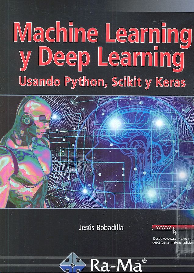 Knjiga Machine Learning y Deep Learning BOBADILLA SANCHO