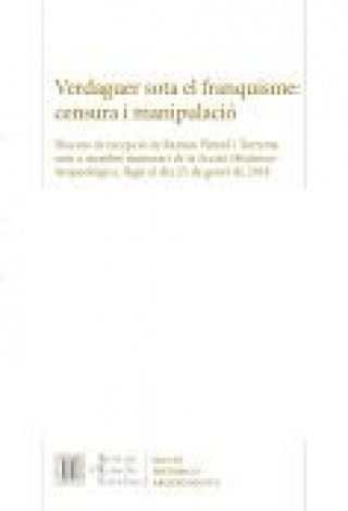 Книга Verdaguer sota el franquisme: censura i manipulació Pinyol i Torrents
