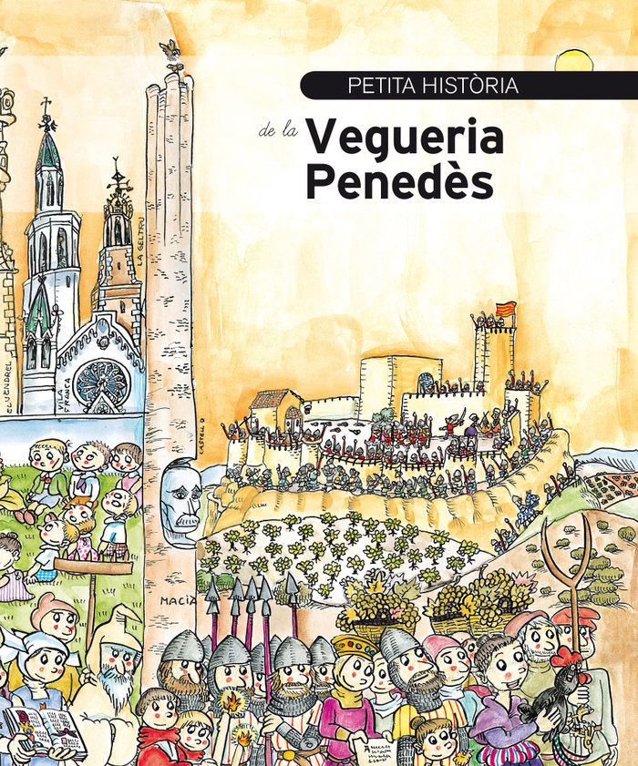 Kniha Petita història de la Vegueria Penedès Cervera