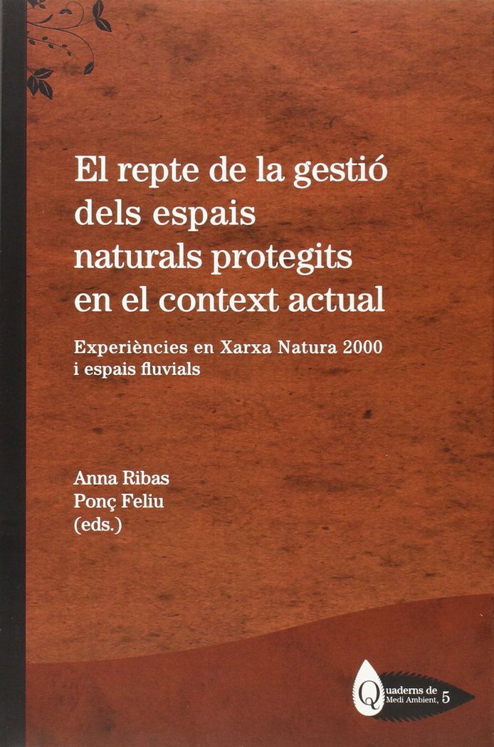 Könyv El repte de la gestió dels espais naturals protegits en el context actual 