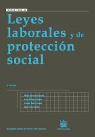 Kniha Leyes laborales y de protección social 4ª Ed. 2010 Efrén Borrajo Dacruz