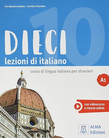 Книга DIECI A1 libro + ebook interattivo 