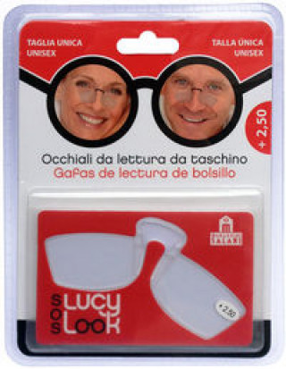Knjiga GAFAS DE LECTURA DE BOLSILLO +2.50 LUCY LOOK 