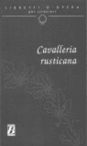 Boek CAVALLERIA RUSTICANA 
