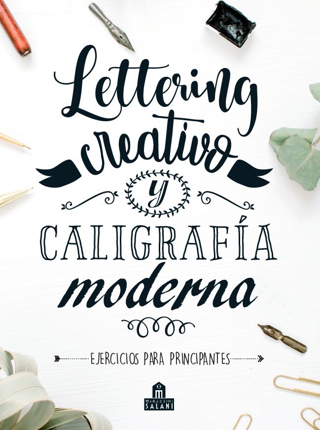 Carte Lettering creativo y caligrafía moderna 