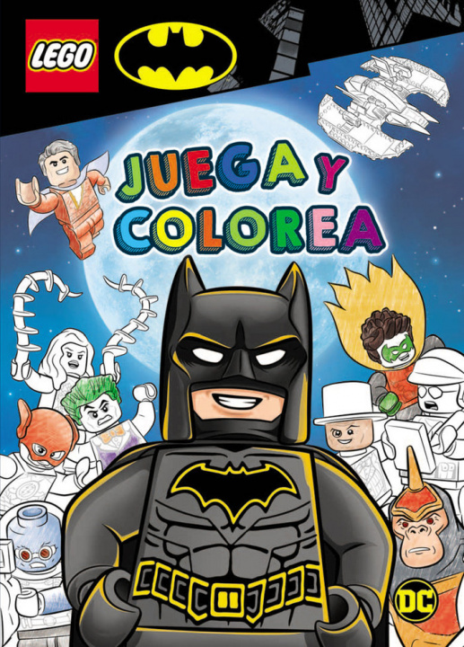 Carte BATMAN LEGO. JUEGA Y COLOREA 