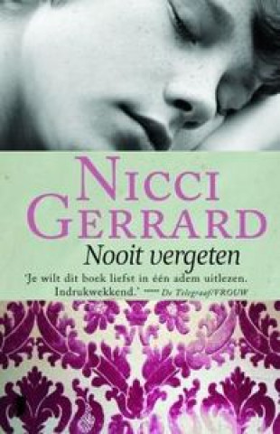 Buch NOOIT VERGETEN GERRARD NICCI