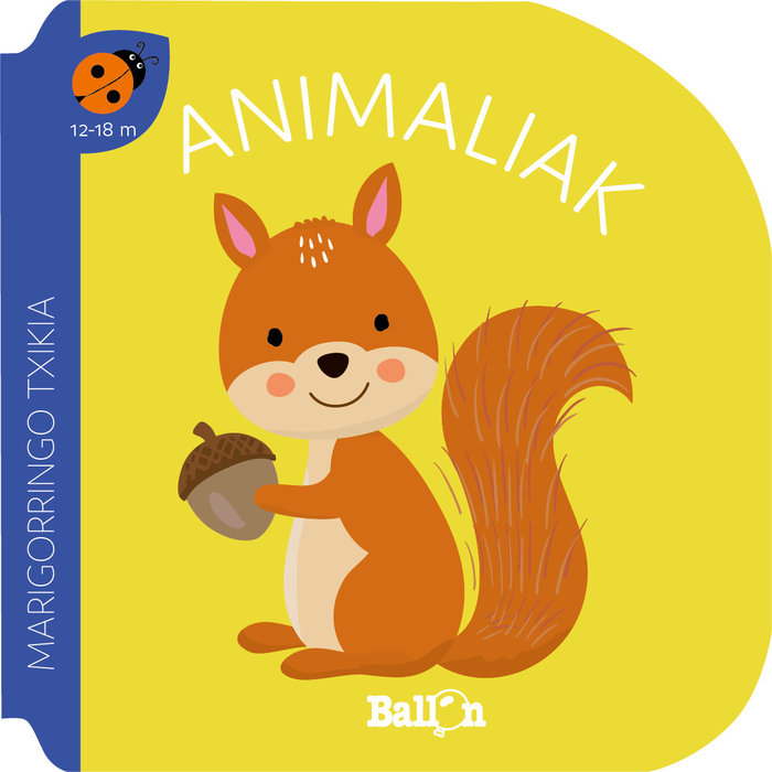 Kniha MARIGORRINGO TXIKIA - ANIMALIAK BALLON