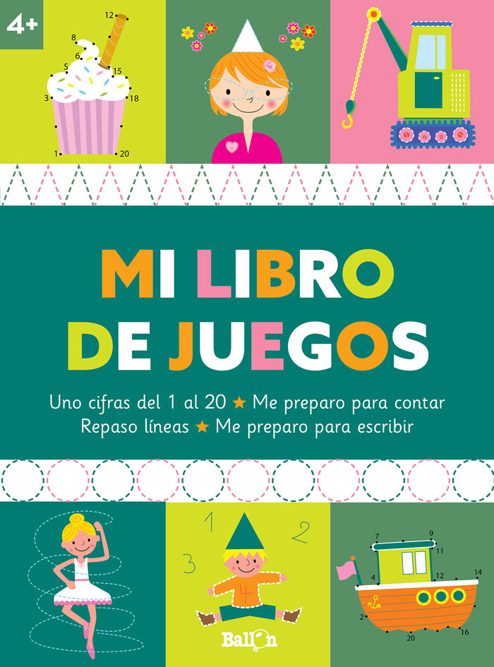Kniha MI LIBRO DE JUEGOS +4 BALLON