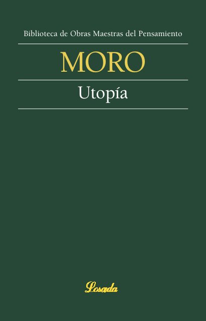 Knjiga UTOPIA MORO SIMPSON