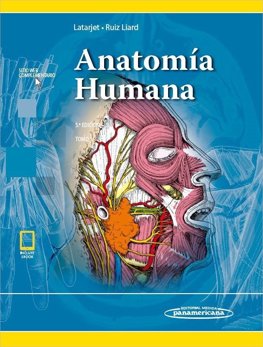 Kniha LATARJET:Anatomía Humana 5Ed. T1 +e LATARJET