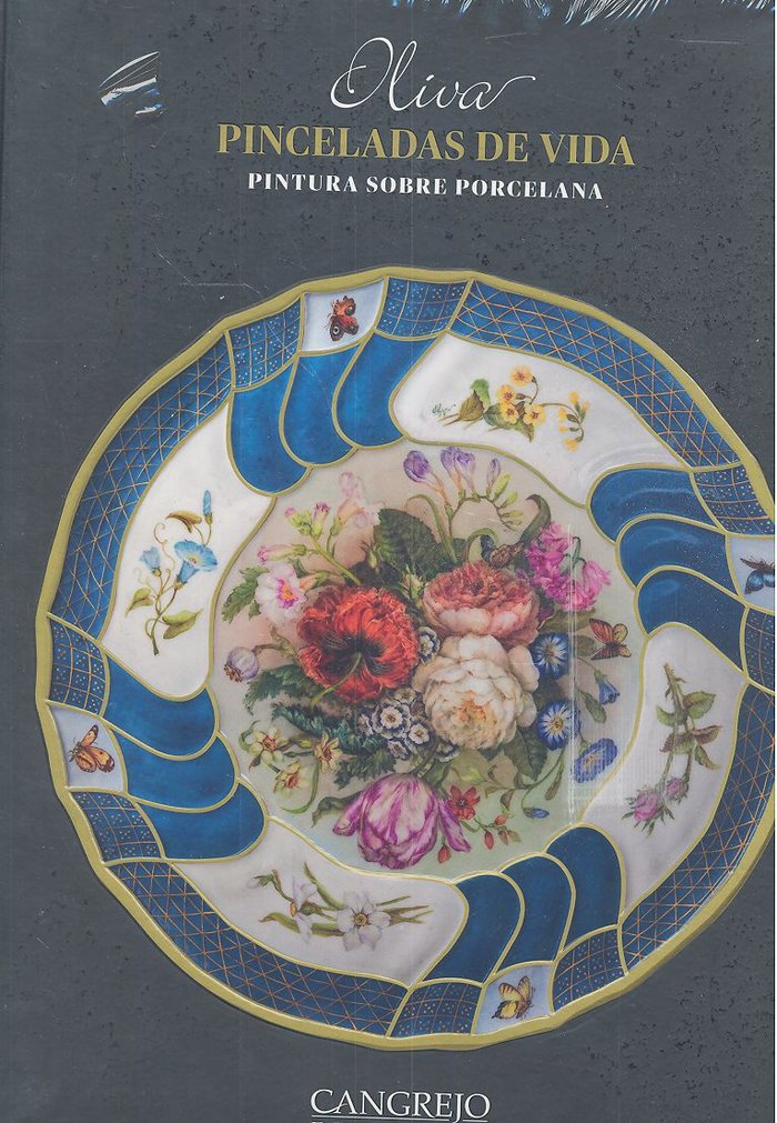 Kniha PINCELADAS DE VIDA PINTURA SOBRE PORCELANA OLIVA