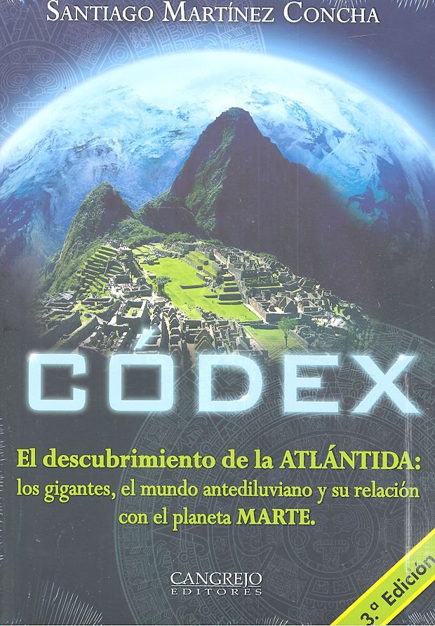 Kniha CODEX - EL DESCUBRIMIENTO DE LA ATLANTIDA MARTINEZ CONCHA