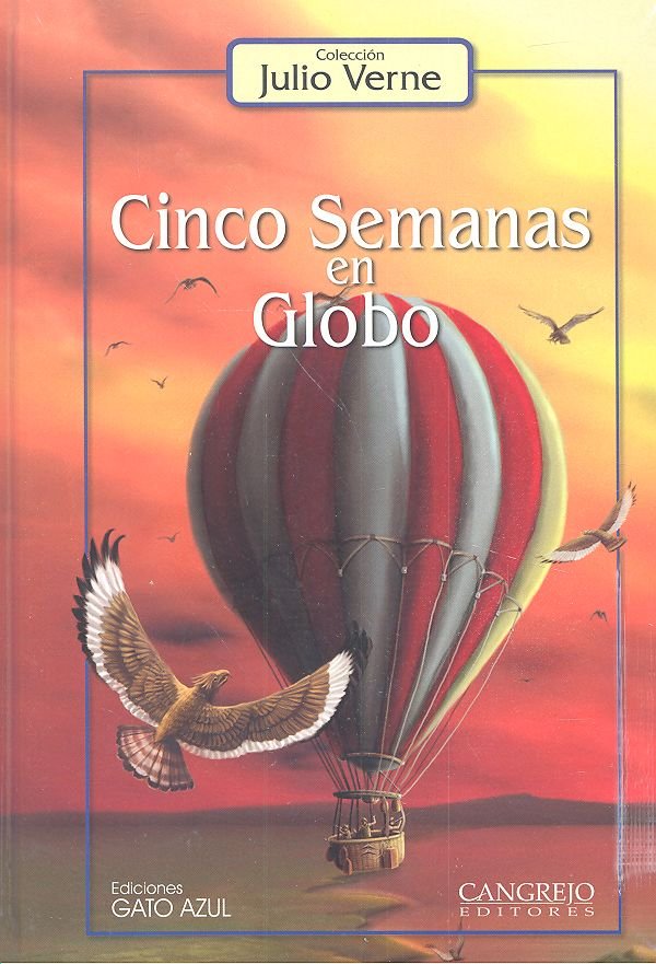 Boek CINCO SEMAMAS EN GLOBO (CANGREJO) VERNE