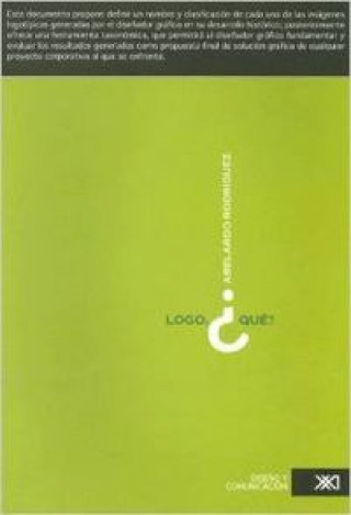 Kniha Logo ¿Qué? Rodríguez González