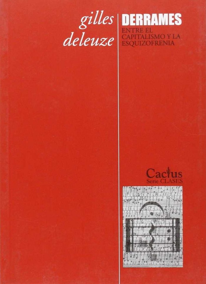 Book DERRAMES GILLES DELEUZE