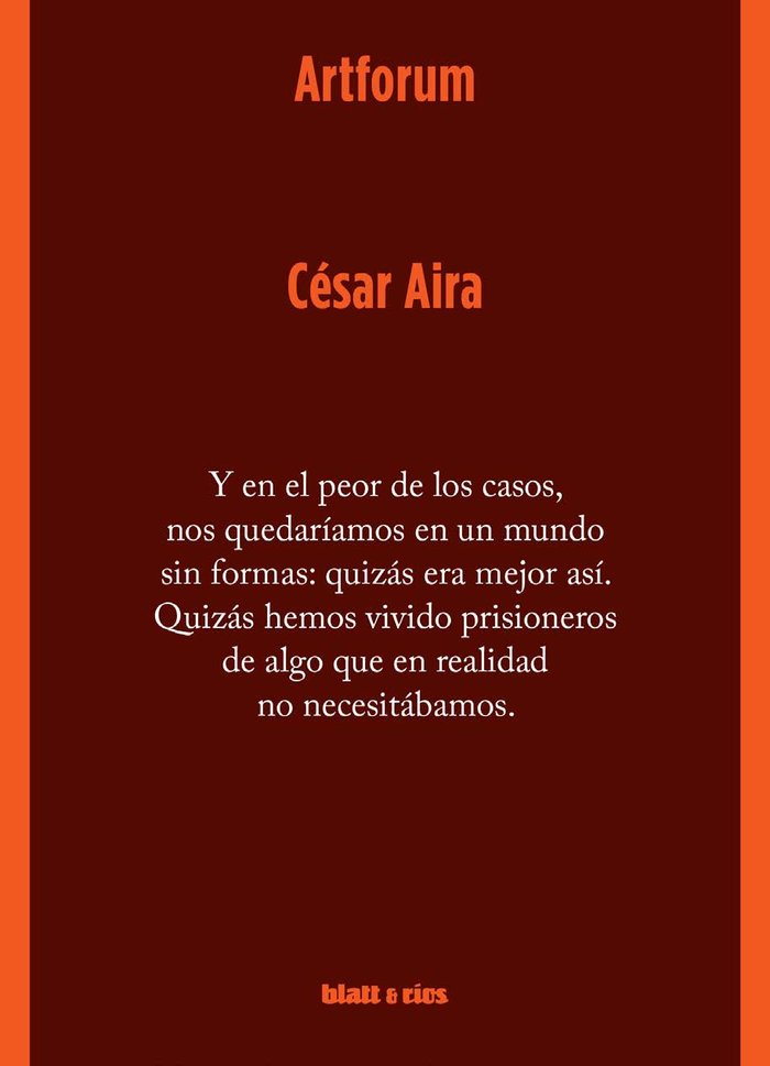 Buch Artforum Aira