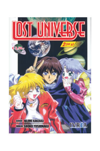 Book LOST UNIVERSE 2 KANZAKA