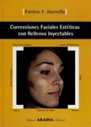 Boek CORRECCIONES FACIALES ESTETICAS CON RELLENOS INYECTABLES JACOVELLA