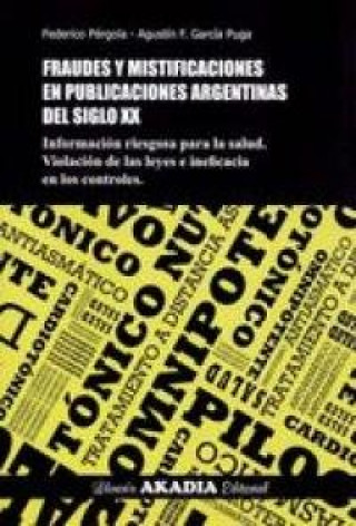 Kniha FRAUDES Y MISTIFICACIONES EN PUBLICACIONES ARGENTINAS S XX PERGOLA