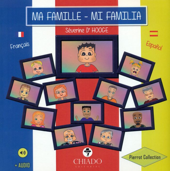 Carte MA FAMILLE-MI FAMILIA. BILINGUE ESPAÑOL FRANCES D´HOOGE