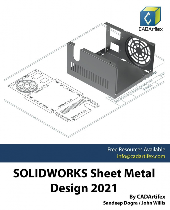 Kniha Solidworks Sheet Metal Design 2021 Dogra Sandeep Dogra