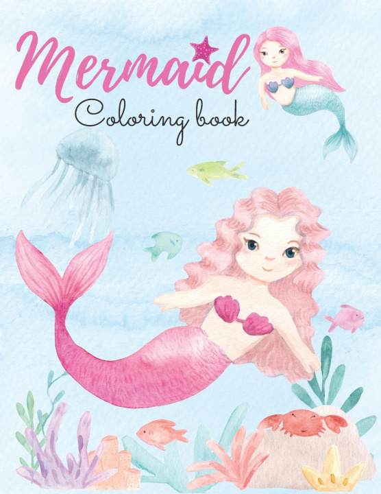 Boek Mermaid Coloring Book Publisher NiNi Publisher