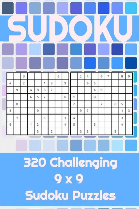 Knjiga 320 9x9 Challenging Sudoku Puzzles Hope Seb Hope