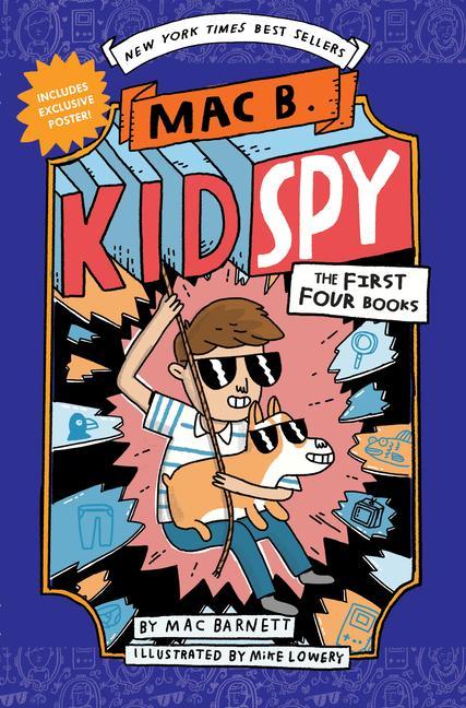 Kniha Mac B., Kid Spy Box Set, Books 1-4 (Mac B., Kid Spy) Mike Lowery