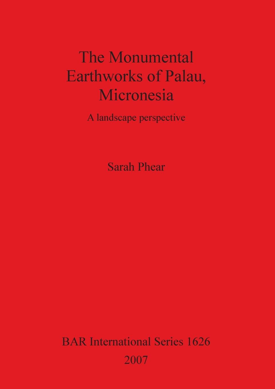 Carte Monumental Earthworks of Palau Micronesia 