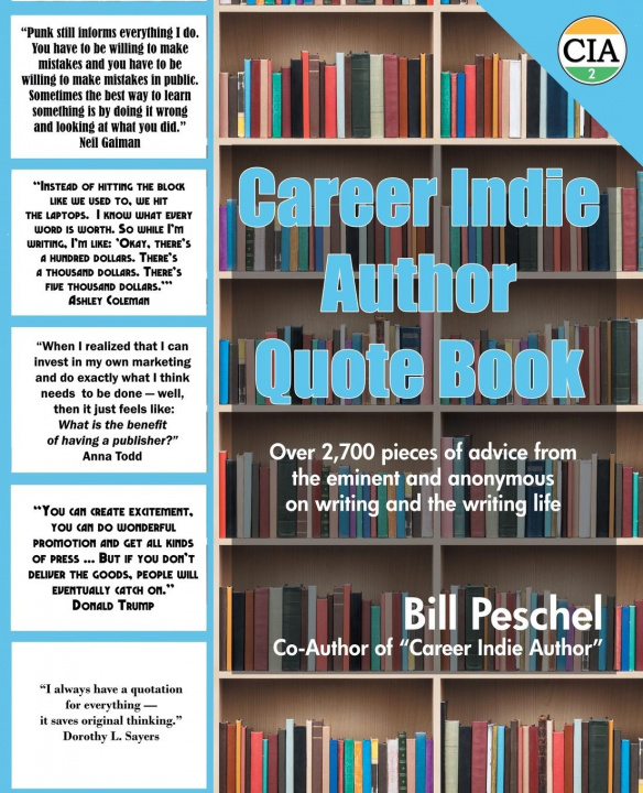 Libro Career Indie Author Quote Book Bill Peschel