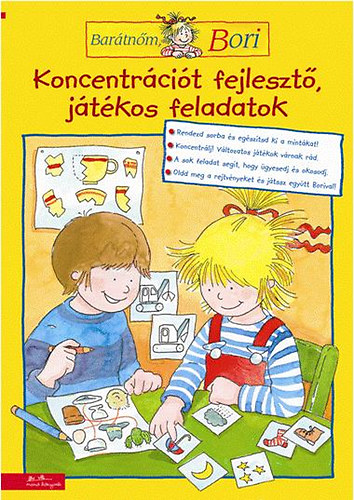 Книга Koncentrációt fejlesztő játékos feladatok Hanna Sörensen (Összeáll.)