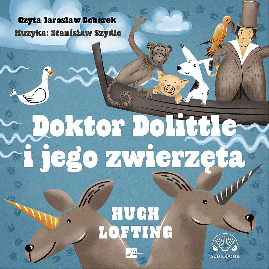 Kniha CD MP3 Doktor Dolittle i jego zwierzęta Hugh Lofting