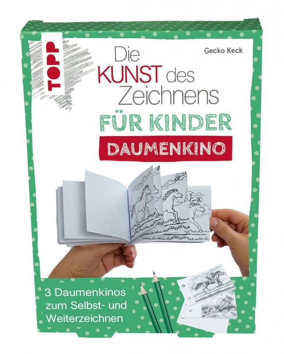 Hra/Hračka Die Kunst des Zeichnens für Kinder Daumenkino 