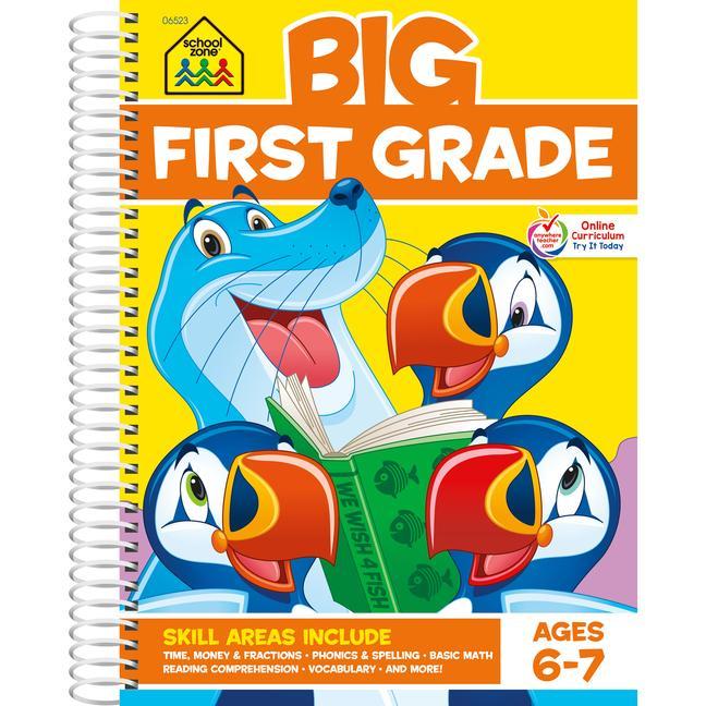 Kniha Big First Grade Spiral 