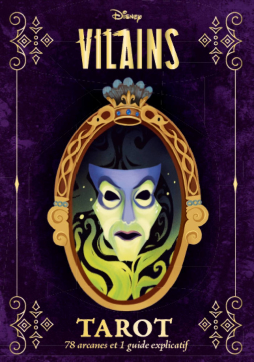Carte Coffret Tarot Disney Vilains 