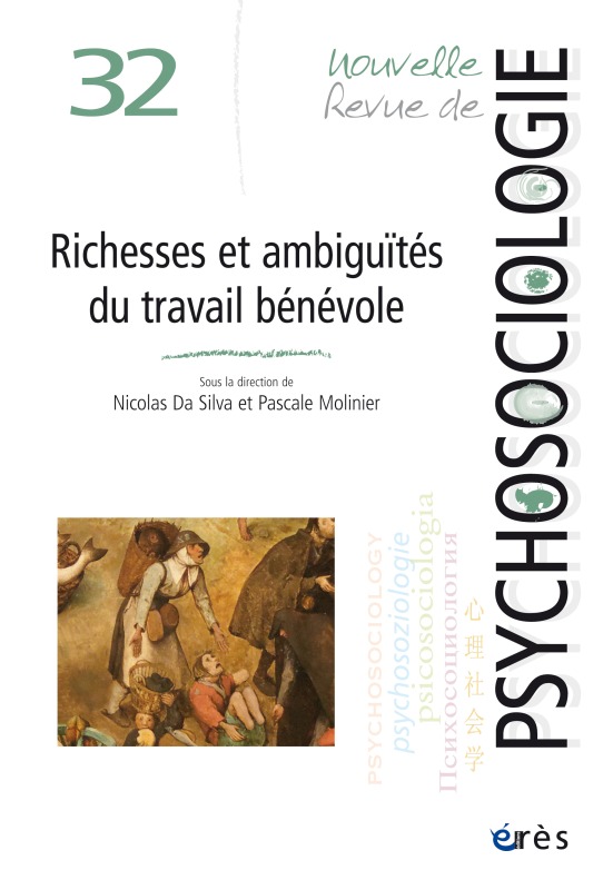 Knjiga NRP 32 - Richesses et ambiguïtés du travail bénévole collegium