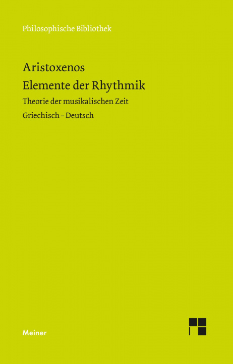 Knjiga Elemente der Rhythmik Wolfgang Detel