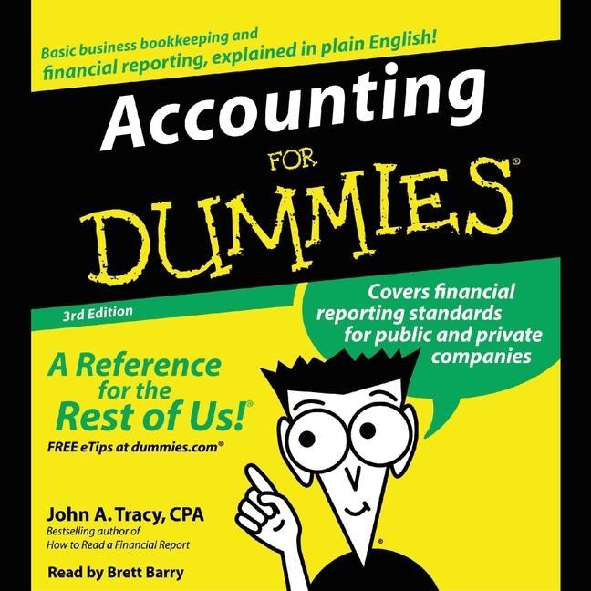 Hanganyagok Accounting for Dummies 3rd Ed. Brett Barry